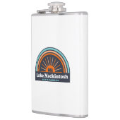 Lake Mackintosh North Carolina Rainbow Flachmann (Links)