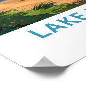 Lake Malawi Africa Europe Travel Print Poster (Ecke)