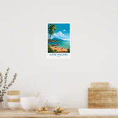 Lake Malawi Africa Europe Travel Print Poster (Küche)