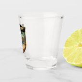 Lake Malawi Africa Travel Art Vintag Schnapsglas (Rechts)