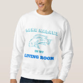 Lake Malawi Cichlids Mbuna Peacock Cichlid Fisch K Sweatshirt (Vorderseite)
