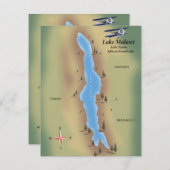 Lake Malawi, Reiseplakatdruck (Vorne/Hinten)