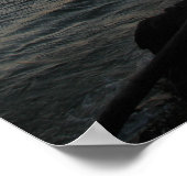 Lake Malawi Sunrise Poster (Ecke)