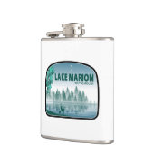 Lake Marion South Carolina Deer Flachmann (Links)