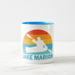 Lake Marion South Carolina Kayak Zweifarbige Tasse