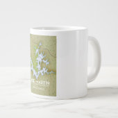 Lake Martin Alabama Travel Plakatkarte. Jumbo-Tasse (Vorderseite Rechts)