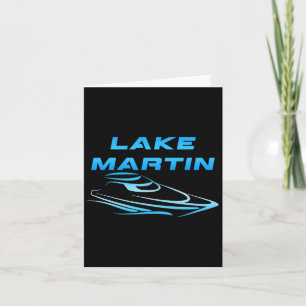 Lake Martin Chimney Rock Party Cove Cool Bootfahre Karte