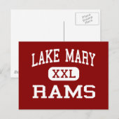 Lake Mary - Rams - High School - Lake Mary Florida Postkarte (Vorne/Hinten)