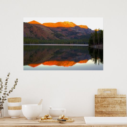 Lake Mary Reflection Poster (Küche)