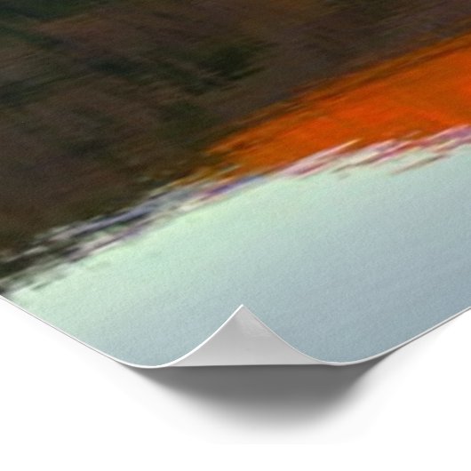 Lake Mary Reflection Poster (Ecke)