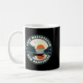 Lake Mase New Hampshire Sunset T Shirt Kaffeetasse (Links)