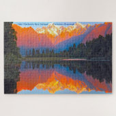 Lake Matheson Neuseeland Jigsaw Puzzle (Horizontal)