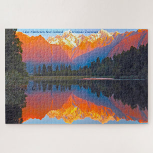 Lake Matheson Neuseeland Jigsaw Puzzle