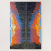 Lake Matheson Neuseeland Jigsaw Puzzle (Vertikal)