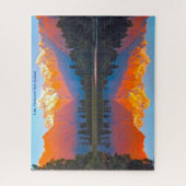 Lake Matheson Neuseeland Puzzle (Vertikal)