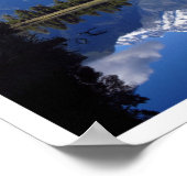 Lake Matheson Poster (Ecke)