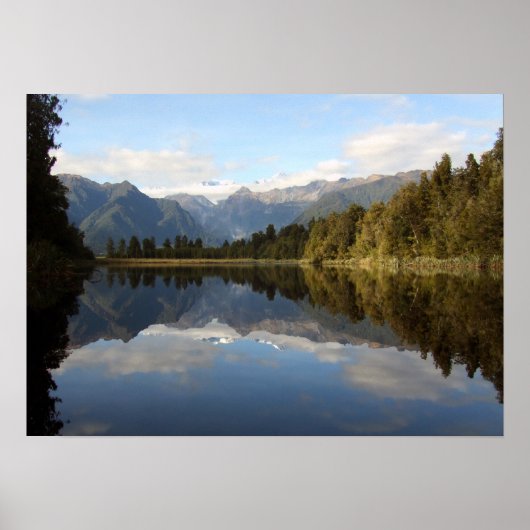 Lake Matheson Poster (Vorne)
