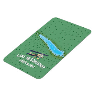 Lake McConaughy Nebraska Reiseplakat Magnet