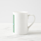 Lake McConaughy Nebraska Reiseplakat Porzellantasse (Rechts)