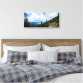 Lake McDonald aus Mt Brown - Glacier National Park Leinwanddruck (Insitu (Schlafzimmer))