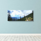 Lake McDonald aus Mt Brown - Glacier National Park Leinwanddruck (Insitu (Holzboden))