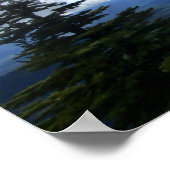 Lake McDonald aus Mt Brown - Glacier National Park Poster (Ecke)