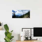 Lake McDonald aus Mt Brown - Glacier National Park Poster (Heimbüro)