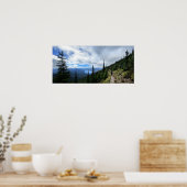 Lake McDonald aus Mt Brown - Glacier National Park Poster (Küche)