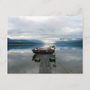 Lake McDonald Boat Dock Postkarte