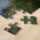 Lake McDonald durch einen Waldrahmen Puzzle (Seite)