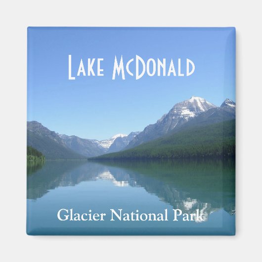Lake McDonald Glacier National Park Magnet (Vorne)