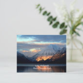 Lake McDonald, Glacier National Park, mit einem Gü Postkarte (Stehend Vorderseite)