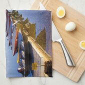 Lake McDonald, Glacier National Park, Montana, Handtuch (Viertel Falte)