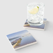 Lake McDonald, Glacier National Park, Montana, Steinuntersetzer (Seitenansicht)