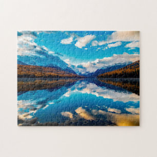 Lake McDonald Glacier Park Montana. Puzzle