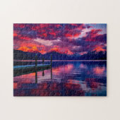 Lake McDonald Glacier Park. Puzzle (Horizontal)