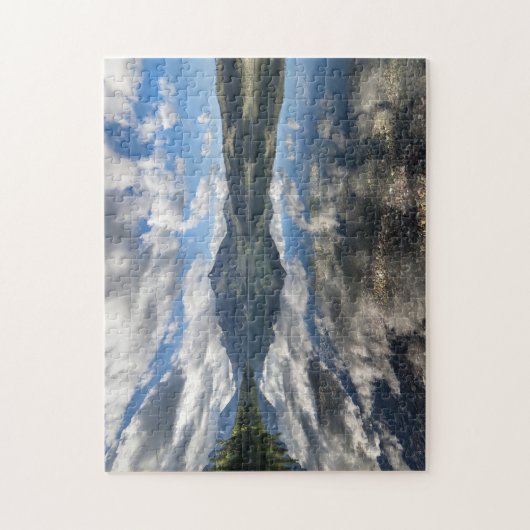 Lake McDonald Glacier Park . Puzzle (Vertikal)