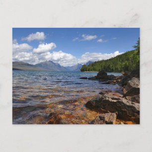 Lake McDonald I Postkarte