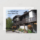 Lake McDonald Lodge - Glacier National Park Postkarte (Vorne/Hinten)