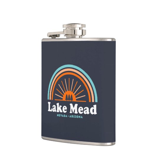 Lake Mead Nevada Arizona Rainbow Flachmann (Links)