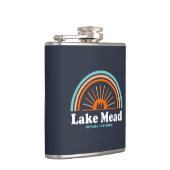 Lake Mead Nevada Arizona Rainbow Flachmann (Rechts)