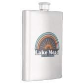 Lake Mead Nevada Arizona Rainbow Flachmann (Rechts)