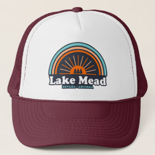 Lake Mead Nevada Arizona Rainbow Truckerkappe