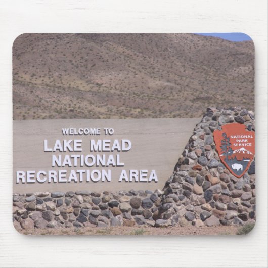 Lake Meade Erholungsgebiet Zeichenmousepad Mousepad (Vorne)