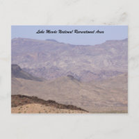 Lake Meade National Recreational Area Post Card