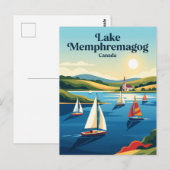 Lake Memphremagog Kanada Postkarte (Vorne/Hinten)