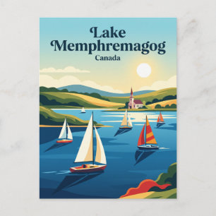 Lake Memphremagog Kanada Postkarte