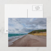 Lake Michigan Beach Postkarte (Vorne/Hinten)