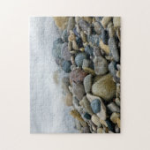Lake Michigan Beach Stones on the Shore Puzzle (Vertikal)