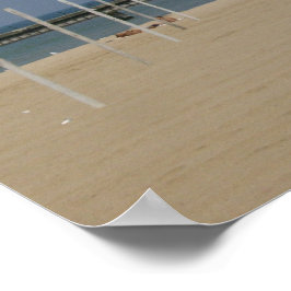 Lake MIchigan Beacon Light Poster